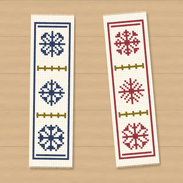 4 Beaded Snowflake Bookmarks: bookmarks two