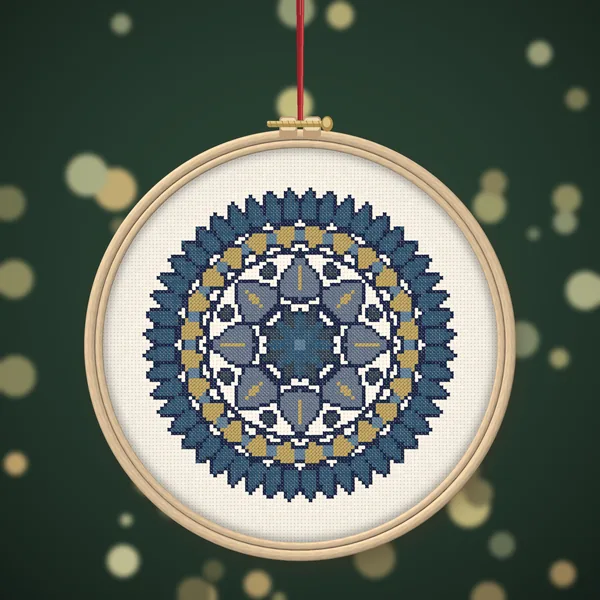 Winter Night Mandala: ornaments