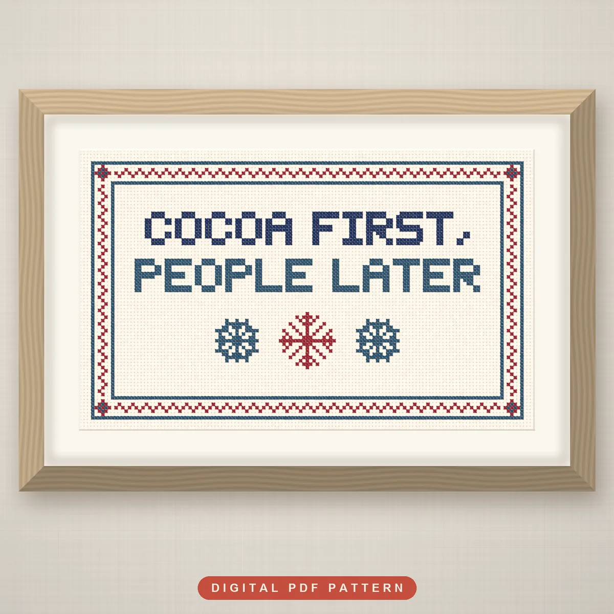Cocoa First Sampler: framed