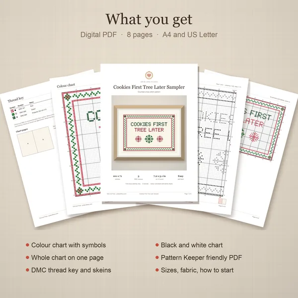 Cookies First Tree Later Sampler: whats included