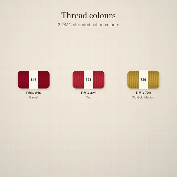 Midwinter Snowflake: threads